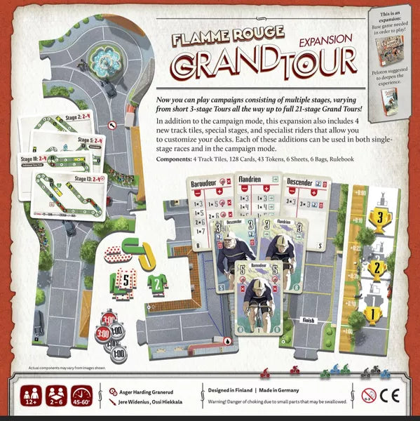 Flamme Rouge - Grand Tour Expansion