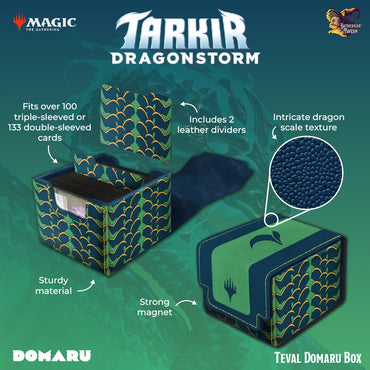 Gatherers Tavern MTG Tarkir Dragonstorm Domaru Box - Teval