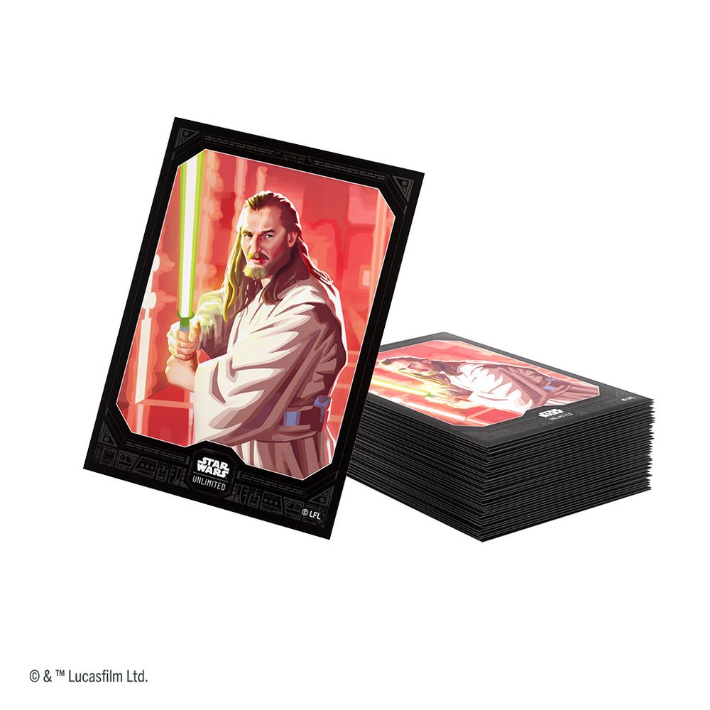 Star Wars Unlimited Premium Art Sleeve - Qui-Gon Jin