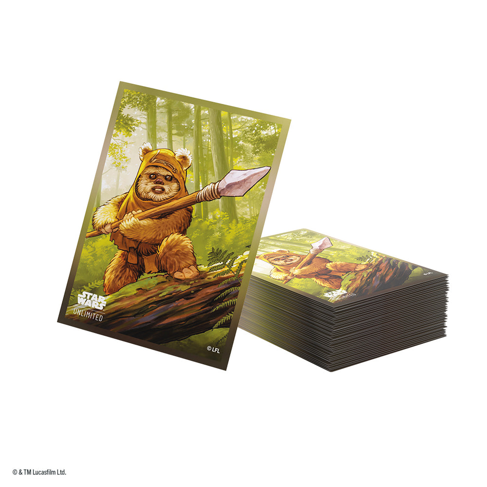 Star Wars Unlimited Premium Art Sleeve - Wicket
