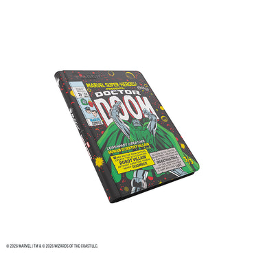 GAMEGENIC: MAGIC THE GATHERING: MSH MARVEL SUPER HEROES: 18-POCKET ZIP-UP ALBUM: DOCTOR DOOM AND SPIDER-MAN