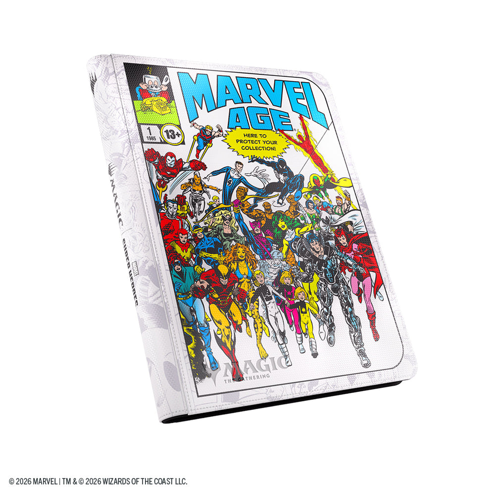 GAMEGENIC: MAGIC THE GATHERING: MSH MARVEL SUPER HEROES: 18-POCKET ZIP-UP ALBUM: MARVEL AGE