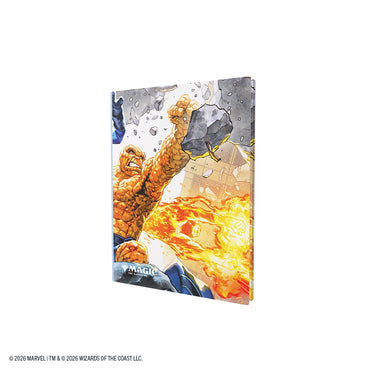 GAMEGENIC: MAGIC THE GATHERING: MSH MARVEL SUPER HEROES: 18-POCKET CASUAL ALBUM: THE FANTASTIC FOUR