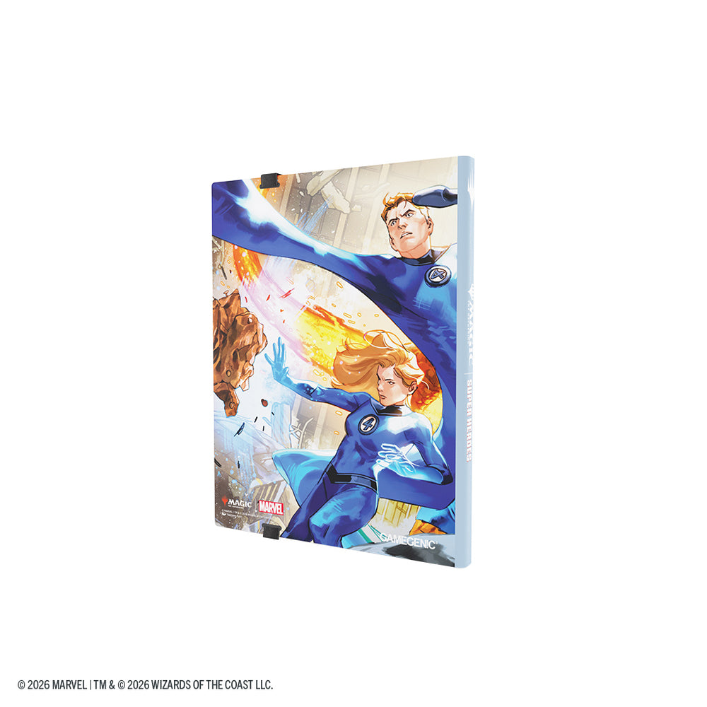 GAMEGENIC: MAGIC THE GATHERING: MSH MARVEL SUPER HEROES: 18-POCKET CASUAL ALBUM: THE FANTASTIC FOUR