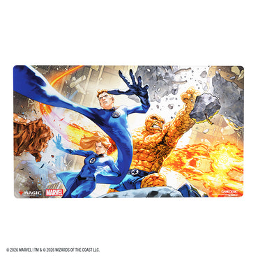 GAMEGENIC: MAGIC THE GATHERING: MSH MARVEL SUPER HEROES: SHINY PLAYMAT: THE FANTASTIC FOUR