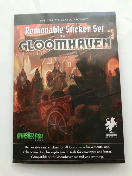 Gloomhaven - Removable Sticker Set