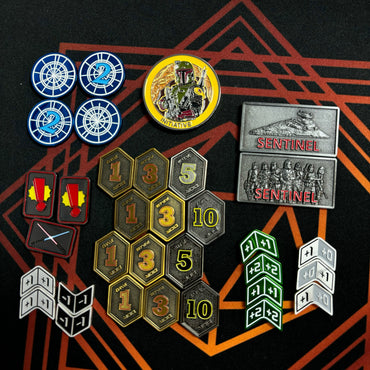 Metal Star Wars Unlimited Leader Token Set (33 TOKENS!?) by MetalFabTokens