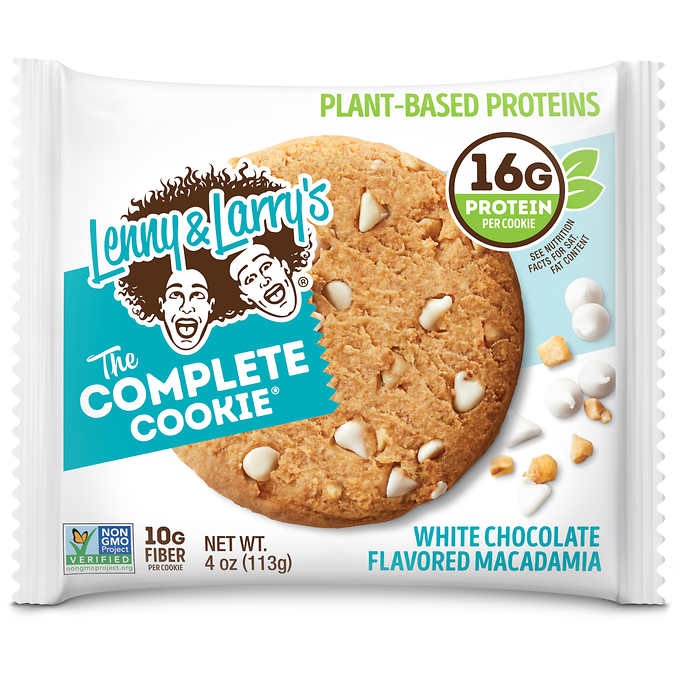 Lenny & Larry's The Complete Cookie, White Chocolate Flavored Macadamia, 4 oz