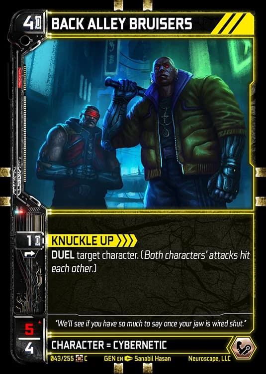 BACK ALLEY BRUISERS