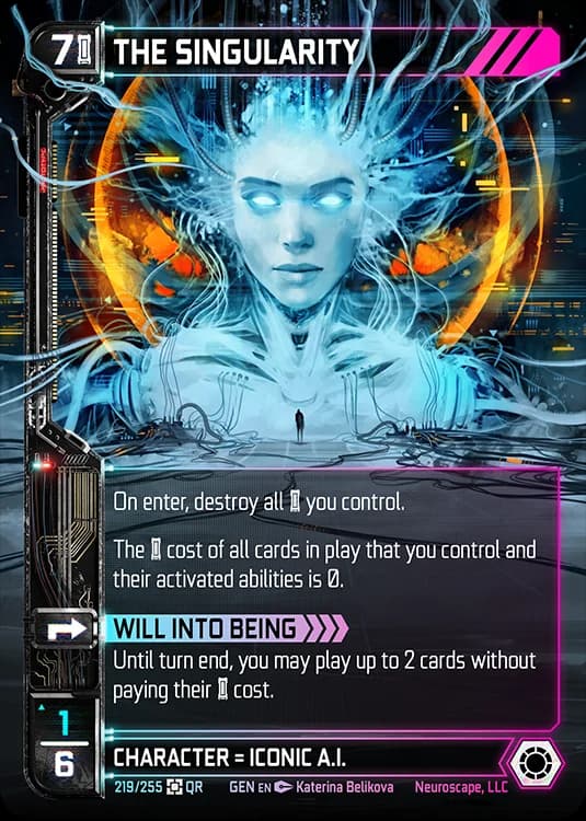 THE SINGULARITY