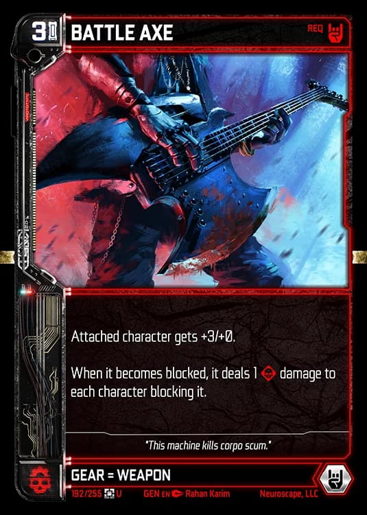BATTLE AXE
