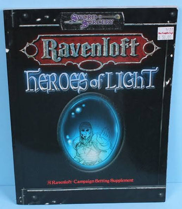 (Used) Heroes of Light, softback Ravenloft supplement