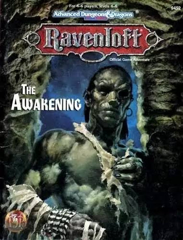 (Used) the Awakening Ravenloft Dungeons & Dragons adventure module