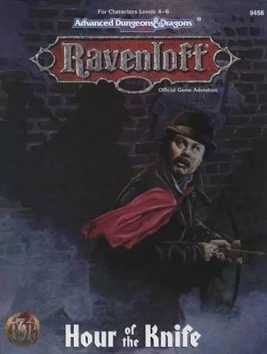 (Used) Hour of the Knife (ADVANCED DUNGEONS & DRAGONS, 2ND EDITION) - Softcover