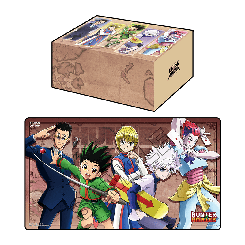 Union Arena Playmat and Half Storage Box - Hunter x Hunter