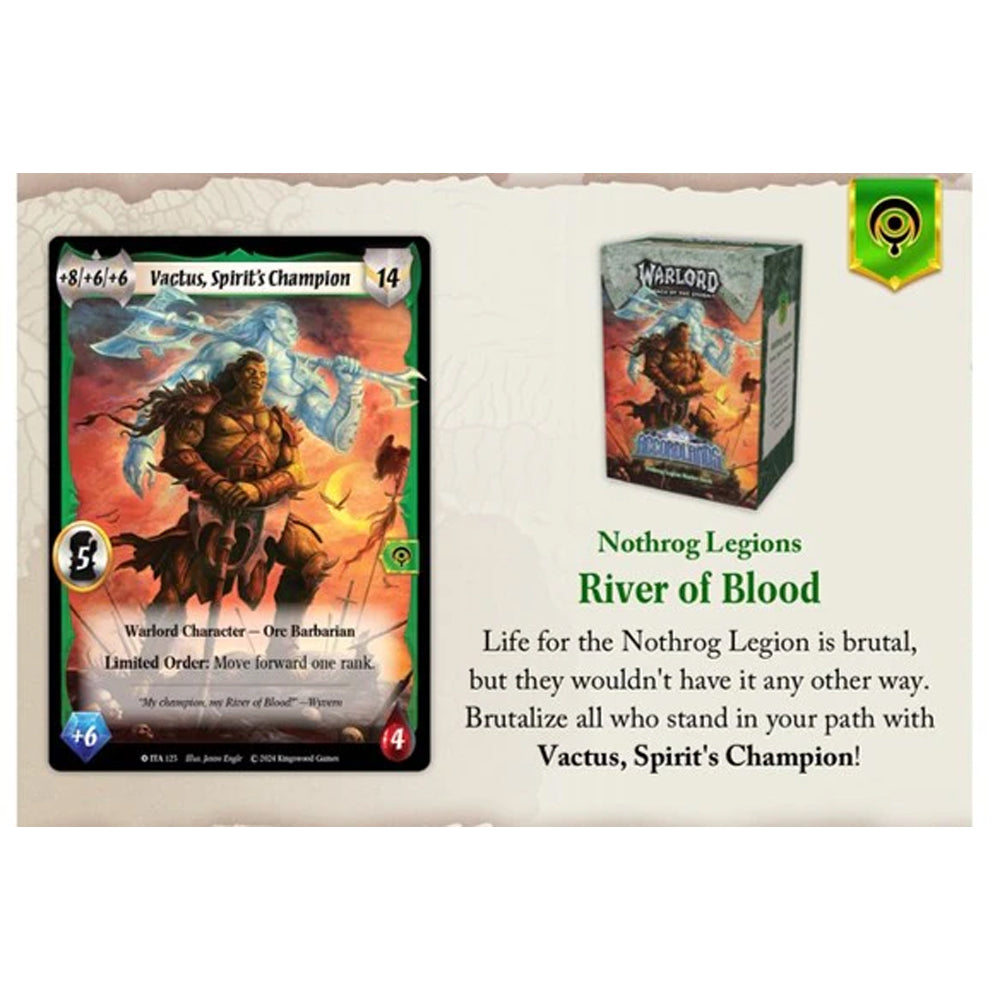 Warlord CCG: Saga of the Storm- Into the Accordlands Starter Deck