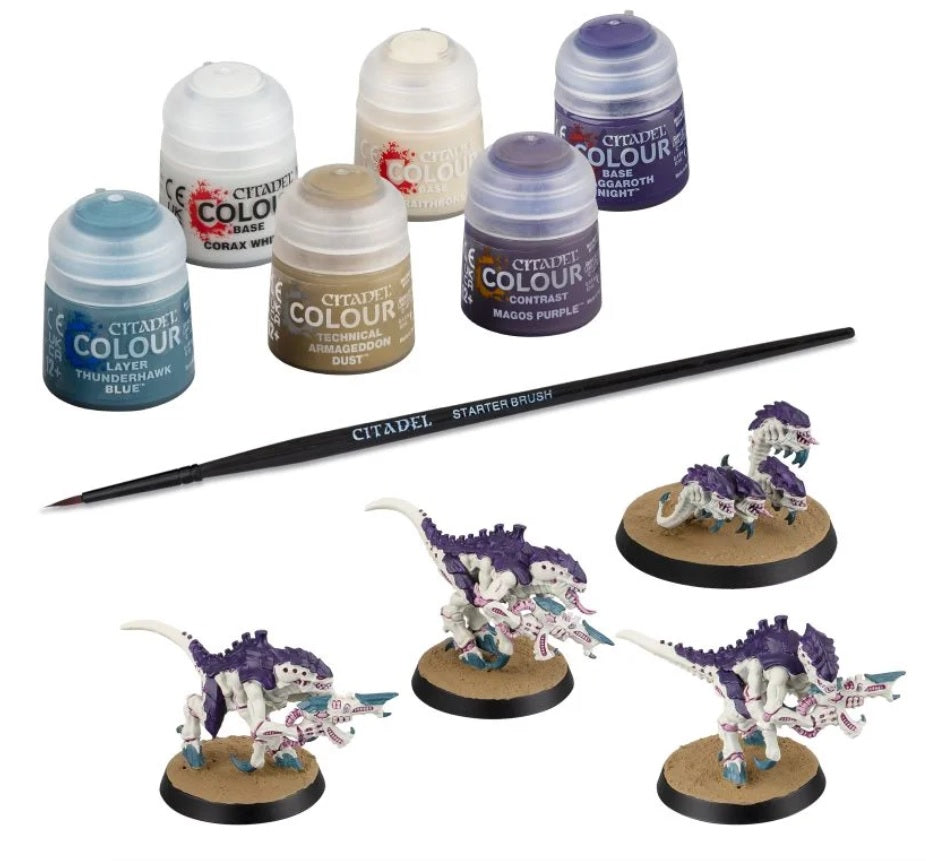 Warhammer 40k: Termagants and Ripper Swarm + Paints