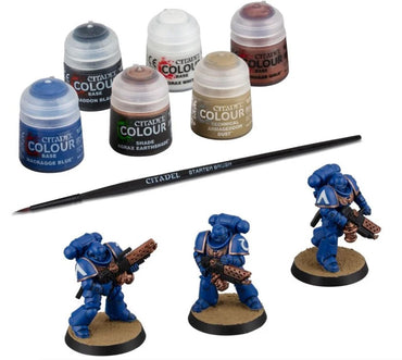 Warhammer 40: Infernus Marines + Paints