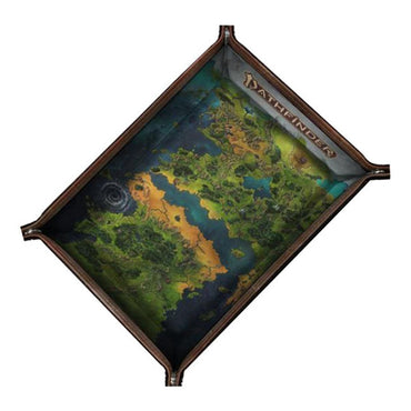 Folding Dice Tray: Pathfinder Map