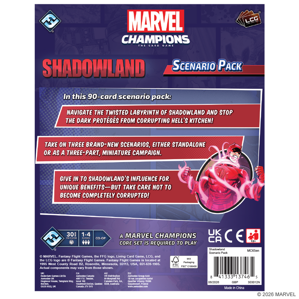 Marvel Champions: Shadowland Scenario Pack