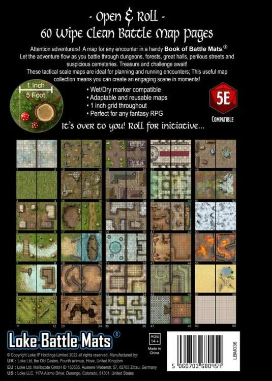 Big Book of Battle Mats - Revised