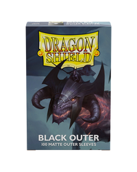 Dragon Shield Outer Sleeves - Black Outer