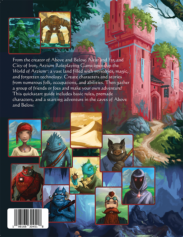 Arzium RPG Core Rulebook