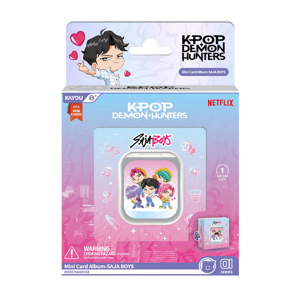 KPop Demon Hunters- Mini Card Album - Saja Boys