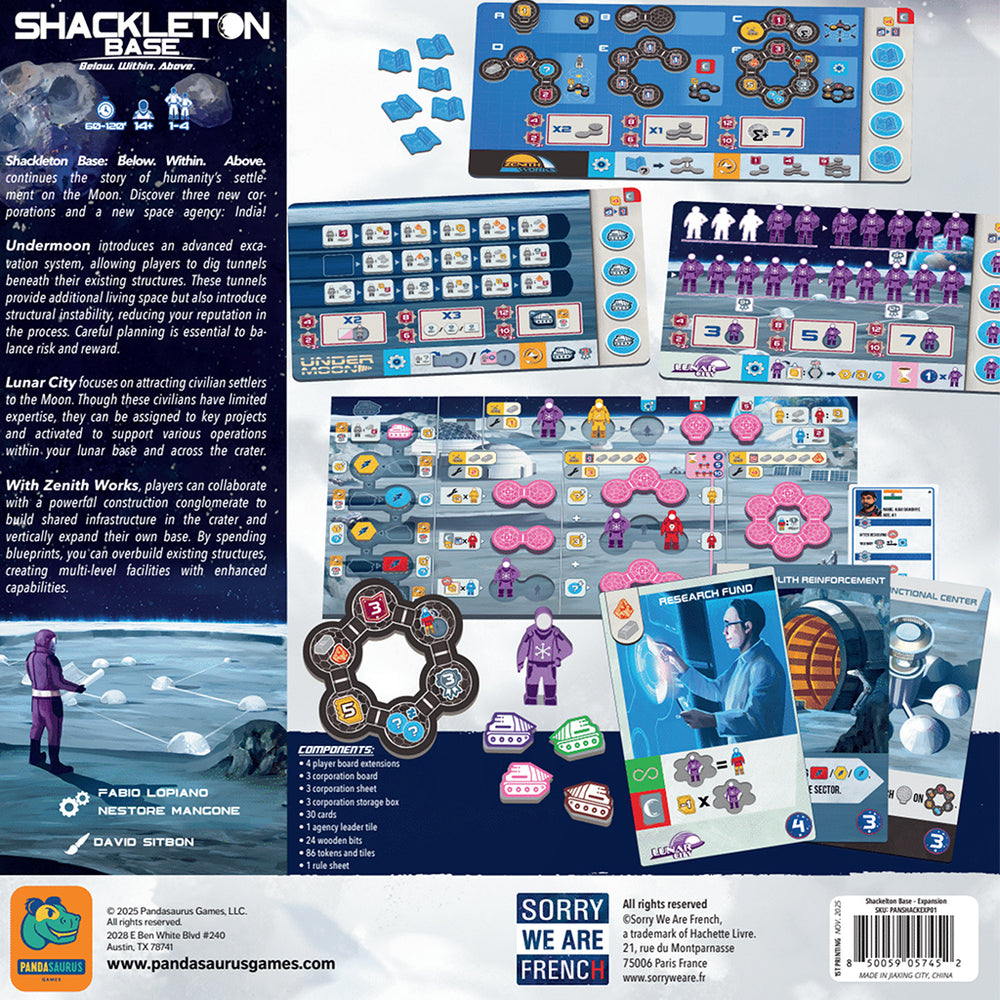 Shackleton Base - Below. Within. Above.