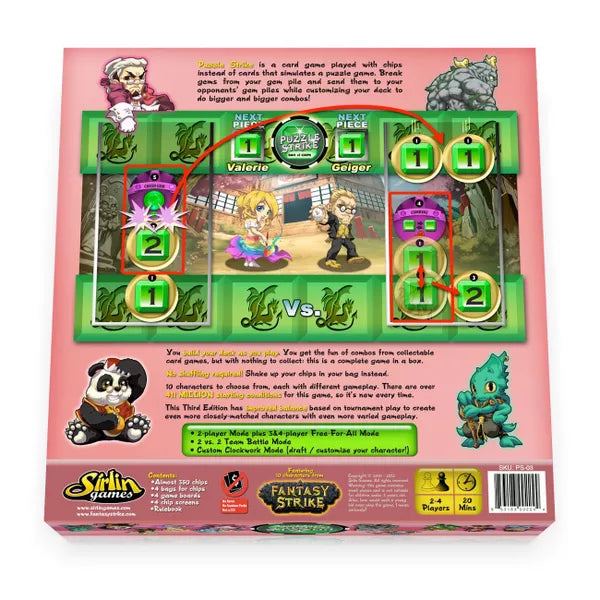 Puzzle Strike (USED, severe box wear and writing on internal divider)