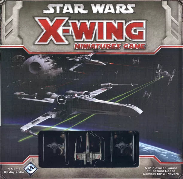 Star Wars X-Wing Miniatures Game(Used-Good Condition, Worn Box and Components)