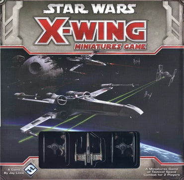 Star Wars X-Wing Miniatures Game(Used-Good Condition, Worn Box and Components)