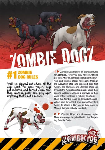 Zombicide: Box of Zombies - Set #5: Zombie Dogz