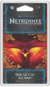 Android Netrunner Base Game with Salsette Island and Blood Money Expansions (Base Game Open, sleeved, and bagged up, stricker from previous owner on barcode, expansions still sealed)