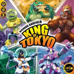 King of Tokyo (Minor Box Wear, Missing one Poison Token)