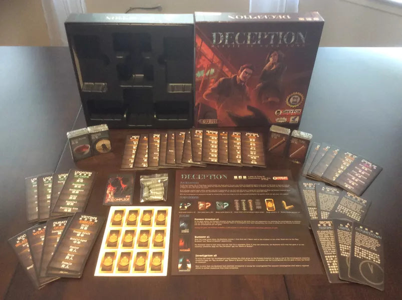 Deception: Murder in Hong Kong - Preowned (open, unpunched)
