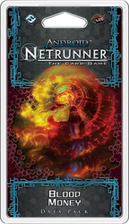Android Netrunner Base Game with Salsette Island and Blood Money Expansions (Base Game Open, sleeved, and bagged up, stricker from previous owner on barcode, expansions still sealed)