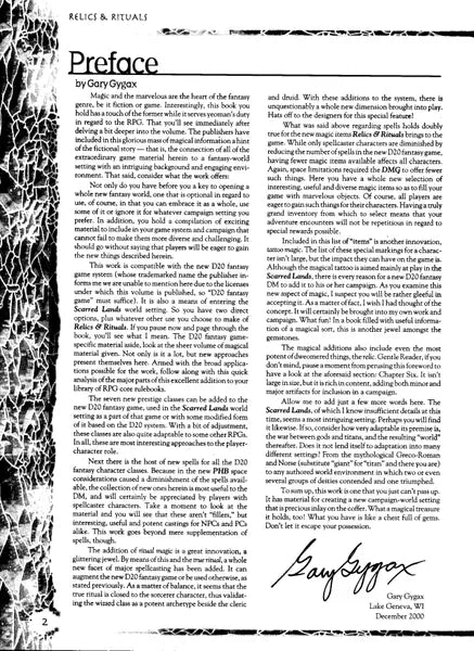 Sword & Sorcery Relics and Rituals Core Rulebook (Good Condition)