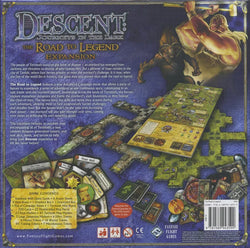 Descent - Journey in the Dark - The Road to Legend Expansion (Used, Components Like New, Cards still in Shrink, but Warping in 2 sides of box.)