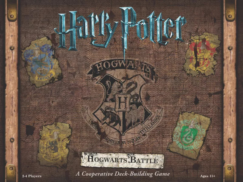 Harry Potter Hogwarts Battle - A Cooperative Deck-Building Game (used, open box)