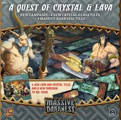 Massive Darkness: A Quest of Crystal & Lava (Rules not in shrink)