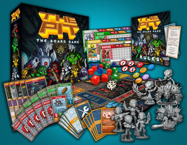 The PIT the Board Game (Sealed, New, Trade-in) + Custom Battle Dice