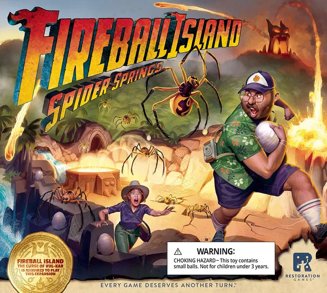 Fireball Island the Curse of Vul-Kar-Spider Springs(Used)