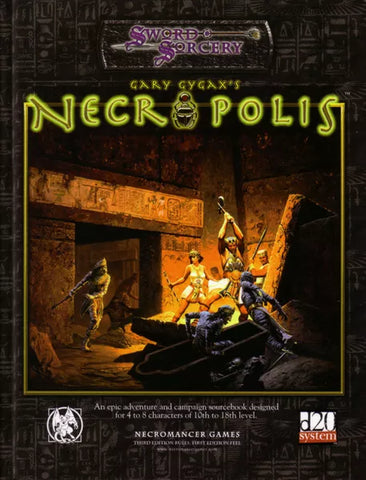 Sword & Sorcery Gary Gygax's Necropolis (Good Condition)