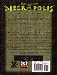 Sword & Sorcery Gary Gygax's Necropolis (Good Condition)