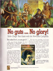 Dungeons & Dragons Rules Cyclopedia (Heavy cover wear, page discoloration, slight page wear, but otherwise decent condition)