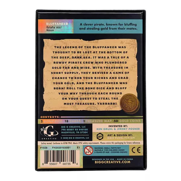 Bluffaneer Dice Game (used, open but complete)