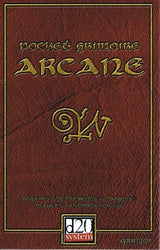 dungeons & Dragons Pocket Grimoire Arcane (slight cover wear, slight page wear, but otherwise good condition)