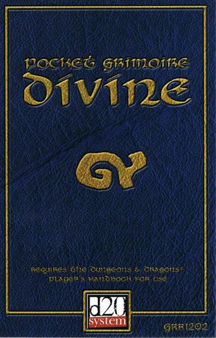 Dungeons & Dragons Pocket Grimoire Divine ( Moderate cover wear, light page wear, but otherwise good condition)