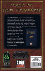 dungeons & Dragons Pocket Grimoire Arcane (slight cover wear, slight page wear, but otherwise good condition)